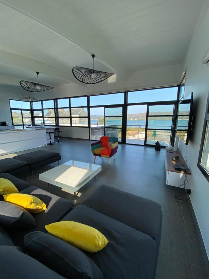 Maison Villa Montmarin Vue Mer Bretagne Nord Vers Roscoff Carantec Morlaix Plouescat Locquenole Avec Son Spa Et Sa Vue Mer ภายนอก รูปภาพ
