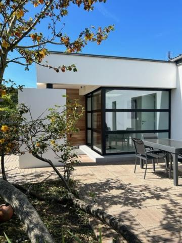 Maison Villa Montmarin Vue Mer Bretagne Nord Vers Roscoff Carantec Morlaix Plouescat Locquenole Avec Son Spa Et Sa Vue Mer ภายนอก รูปภาพ