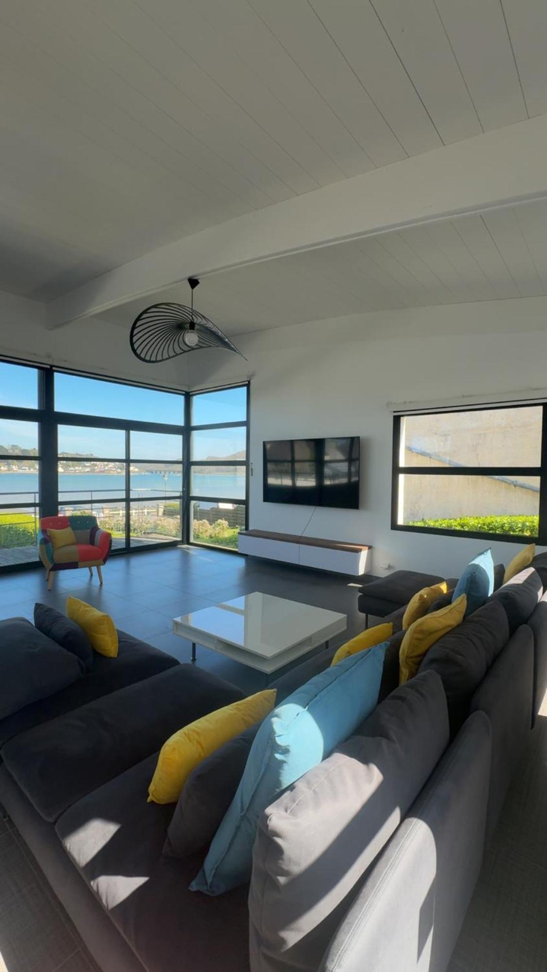 Maison Villa Montmarin Vue Mer Bretagne Nord Vers Roscoff Carantec Morlaix Plouescat Locquenole Avec Son Spa Et Sa Vue Mer ภายนอก รูปภาพ